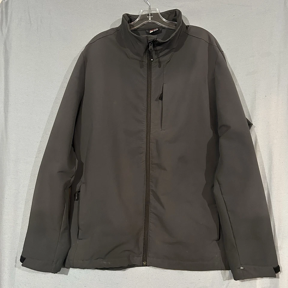 32 Degrees Heat Men's Zip Up Windbreaker Jacket Gray Size XL - Image 2 of 4