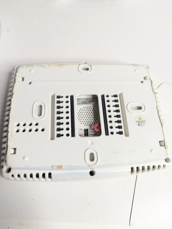 Termostato de pantalla táctil Rheem control de pared blanco Rodgers 1F95-1291 Foto 2 de 4