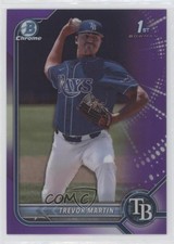 2022 Bowman Draft Chrome Purple Refractor 198/250 Trevor Martin #BDC-184 5aj