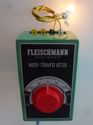 Fleischmann H0, N und Magic Train 6735 MSF-Regel-Transformator, i.O. getestet N2