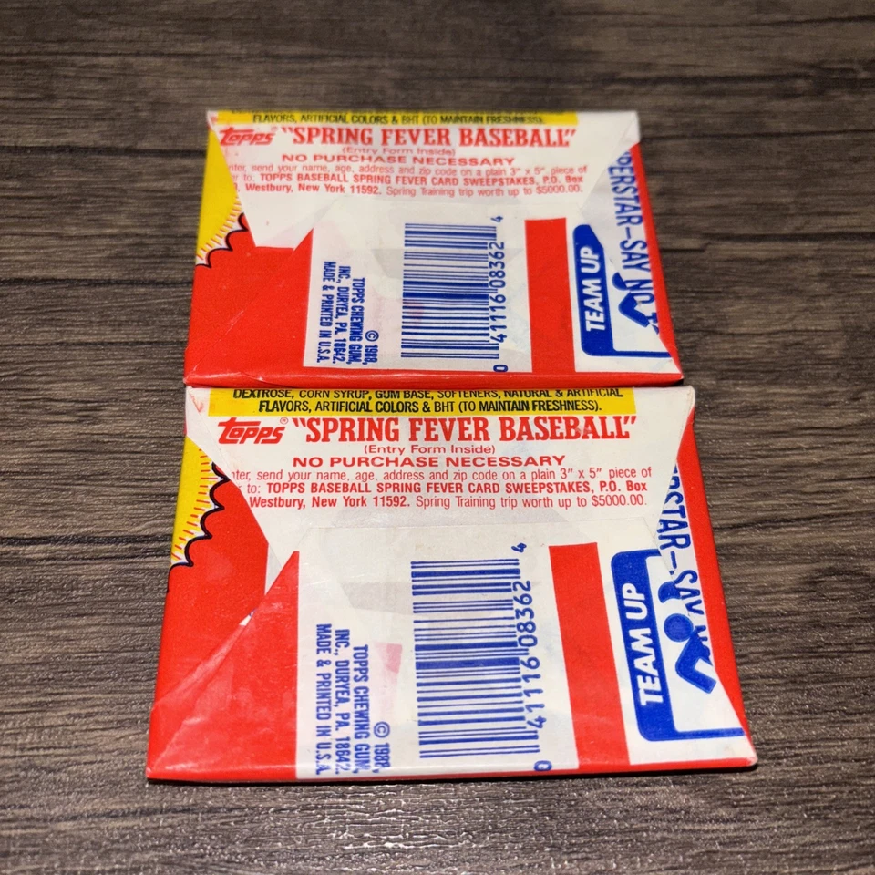 (2)1988 Topps Baseball 15 Card Packs-Factory Sealed- - Image 4 of 4