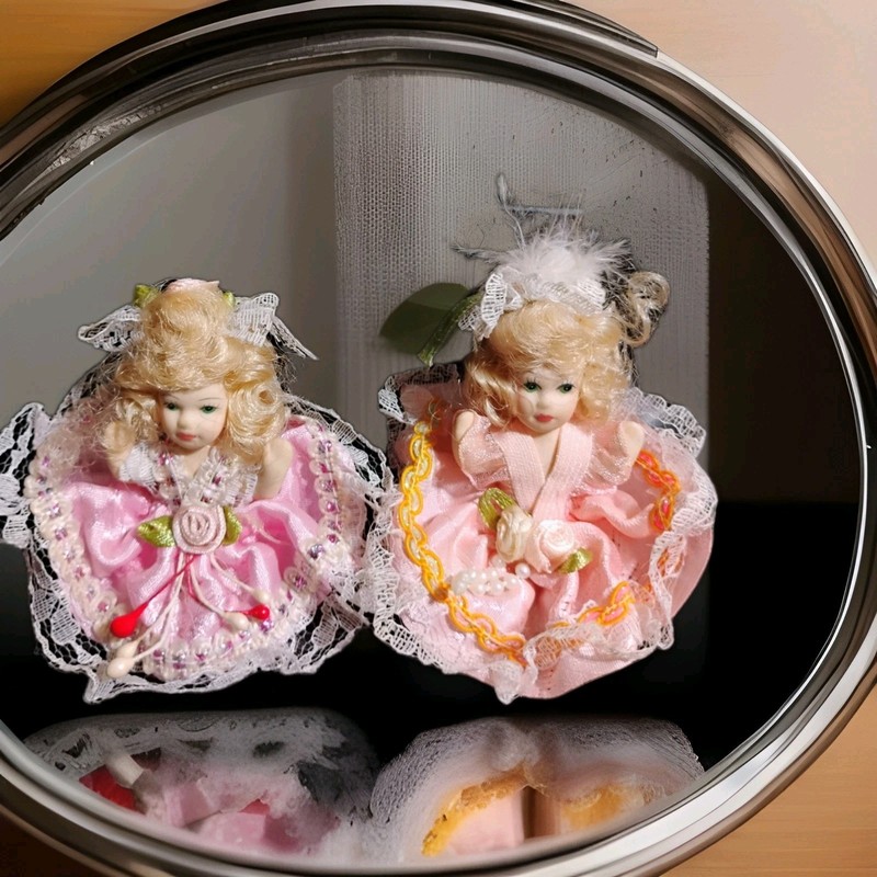 Haunted Twins Annabelle And Lillabelle Porcelain Metaphysical Spirit Vessels