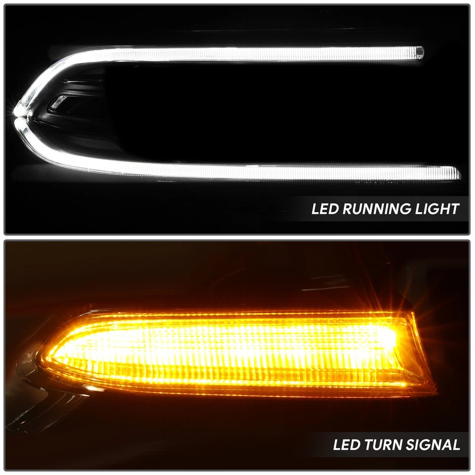 Fit 15-22 Dodge Charger Black/Clear HID Projector Headlight Passenger Right - Imagem 4 de 4