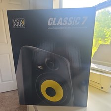 KRK Classic 7 Powered Studio Monitor Speaker - Black
