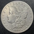 1890-CC Morgan Silver Dollar $1 Carson City VF Very Fine Details