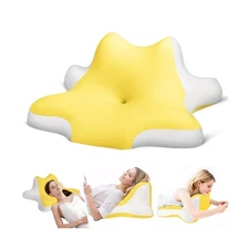 Reading Pillow for Lying, Leaning and Prone, Contour Memory Foam Pi... Fast Ship