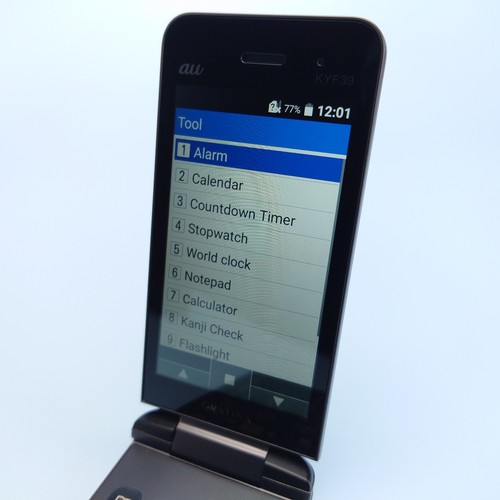 Kyocera GRATINA KYF39 Unlocked Japanese Android Flip Phone English Ready - Picture 4 of 22