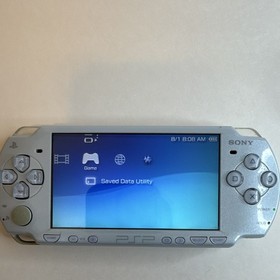 Sony PSP-2000 Silver Handheld System Console Wi-Fi w/ Charger Battery