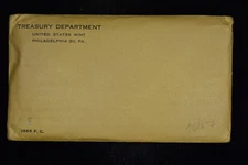 1955 SILVER PROOF SET ✪ UNOPENED FLAT PACK ✪ SEALED BRAND NEW 5 COINS B◢TRUSTED◣