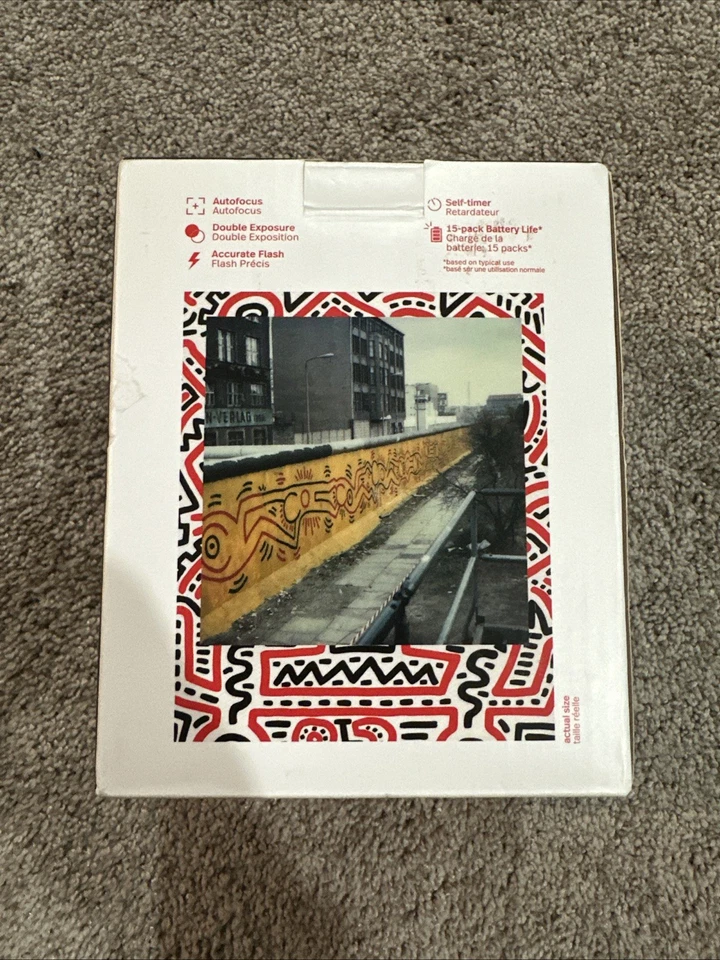 Polaroid Now I-Type Instant Camera Keith Haring Edition - Red - Image 3 of 4