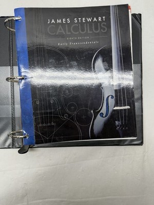 Calculus Early Transcendentals Loose-Leaf Version Loose Leaf W/Avery 2  Binder
