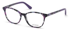 GUESS GU2698 083 Purple Havana Plastic Optical Eyeglasses Frame 52-16-140 RX