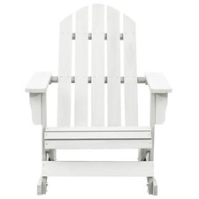 Adirondack Rocking Chair Lounge Patio Chair for Garden Solid Wood Fir vidaXL