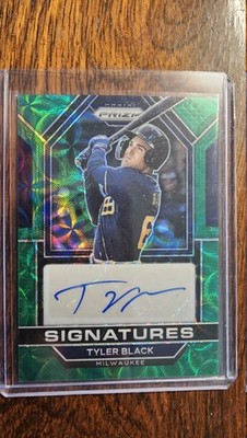 2023 Panini Prizm Signatures Tyler Black Auto #SIG-TB Brewers /75