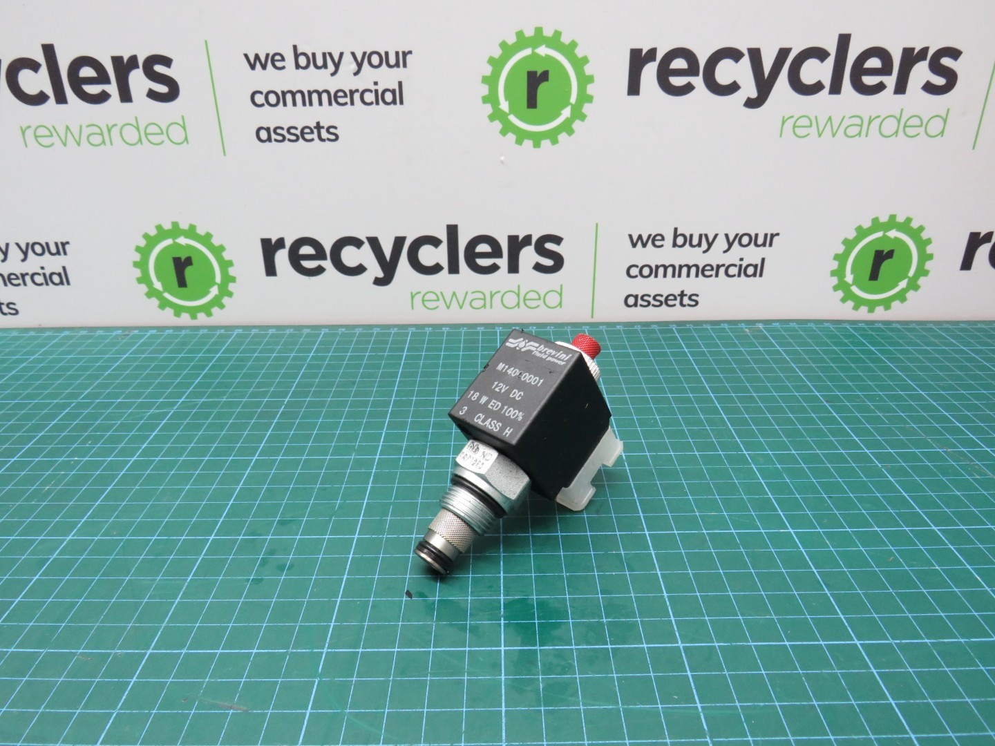 Electroválvula accionada por violeta Brevini M14000001