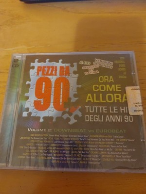 2 CD PEZZI DA 90 VOL. 2 SIGILLATO COMPILATION DANCE ICE MC ALEXIA