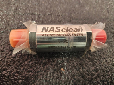 NASclean N-30 All Metal Inline Gas Filter NEW!