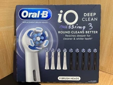 Oral-B iO Deep Clean Replacement Toothbrush Head-6-count-NOT COMPLETE
