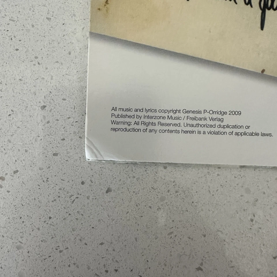 COUM TRANSMISSIONS The Sound Of Porridge Bubbling Vinyl Rare Genesis P Orridge - Image 3 of 4