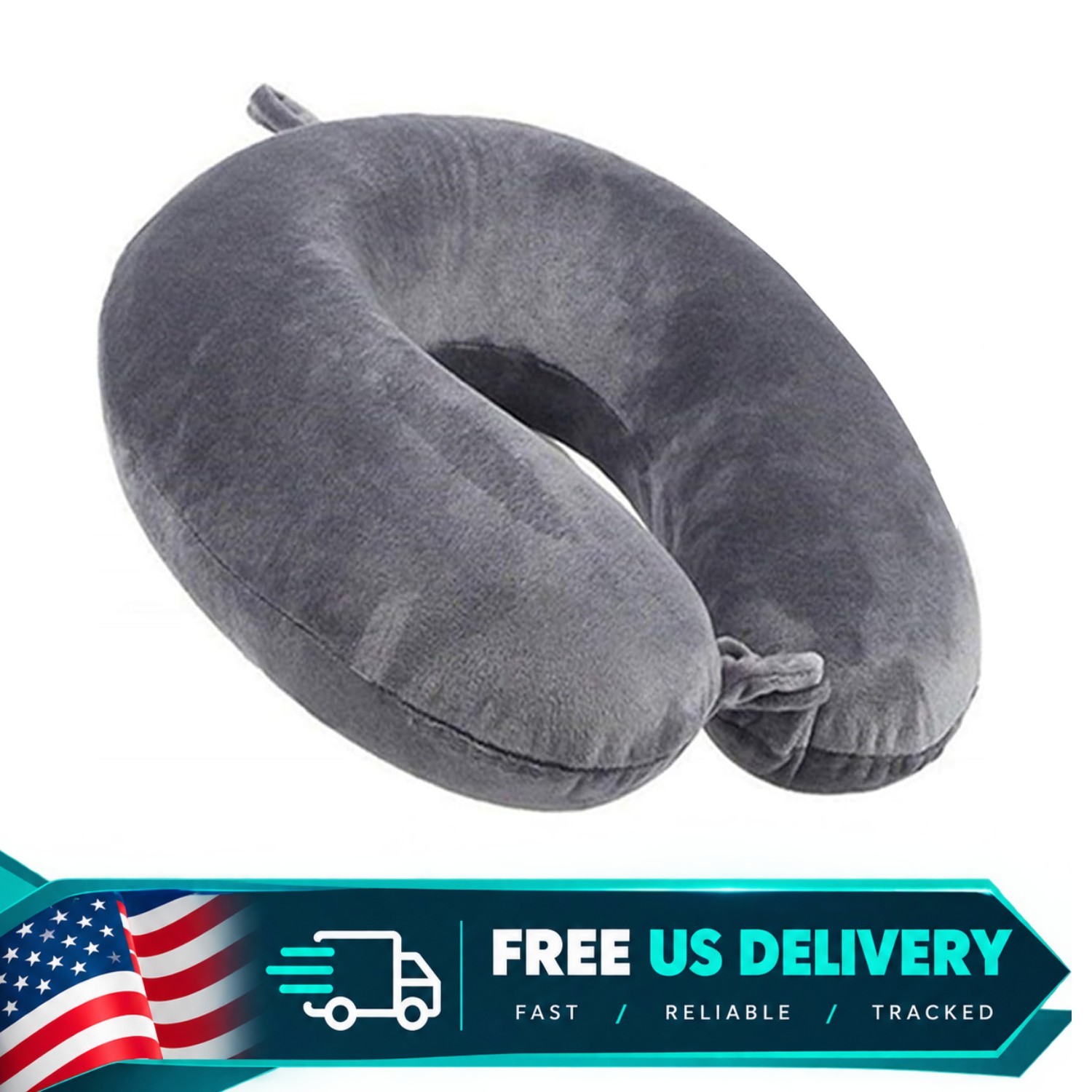 Travel Pillow 100% Pure Comfortable U Shape Memory Foam Pillows Neck And Head
