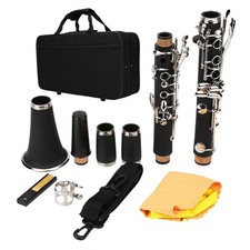 17 Key Descending B Tone Bakelite Clarinet For Classical Music Lovers KKDO
