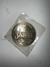 Cedar Point Tweet Up Coin — RARE MINT Cedar Point Shores 2017 Version