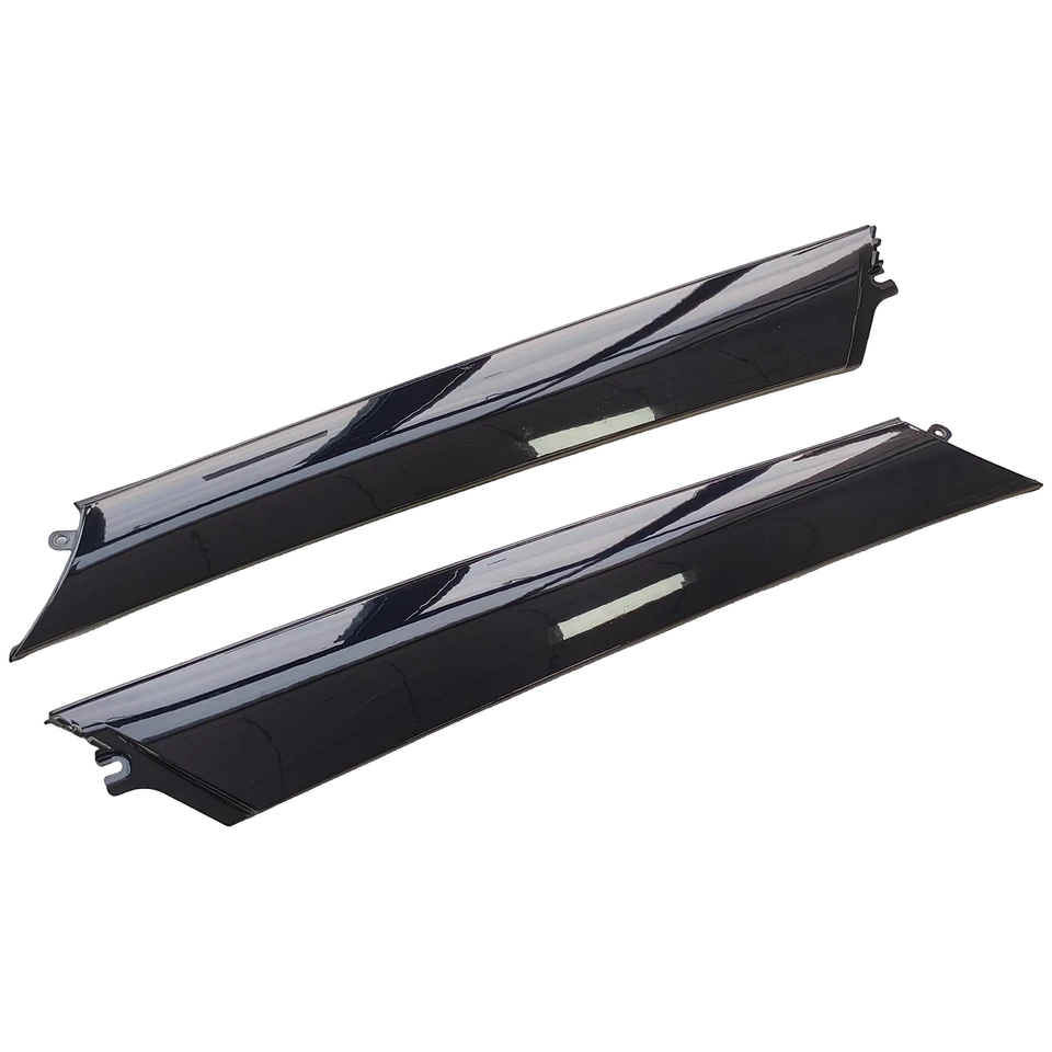 2PCS For Infiniti QX56 QX80 Nissan Armada 11-22 Windshield Trim Pillar Molding Foto 3 de 4