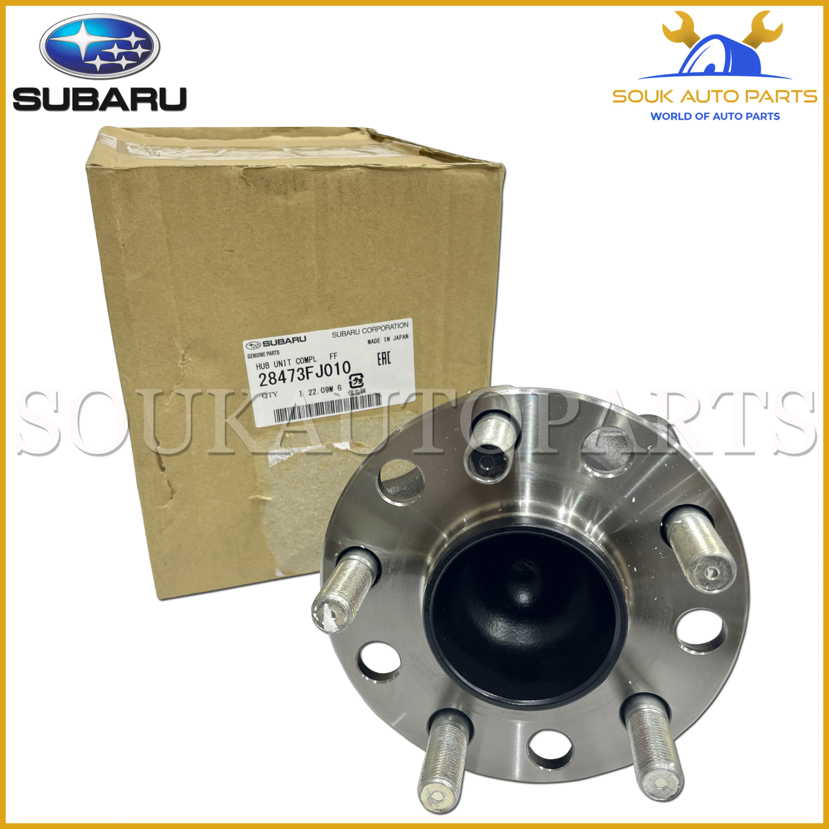 28473-FJ010 Genuine Subaru HUB UNIT COMPLETE FF 28473FJ010 OEM