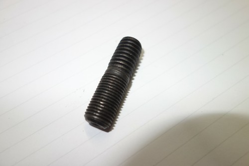 Universal 1/2" SAE Dbl Ended Stud, Blk Oxide, 1-5/8" Overall, 3/4" UNC 3/4" UNF - Foto 3 di 3