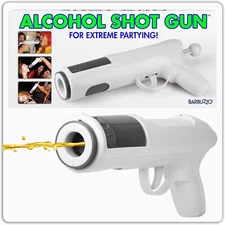 Funwares Original Alcohol Shot Gun, Newly Improved & Leakproof - Load Your... 