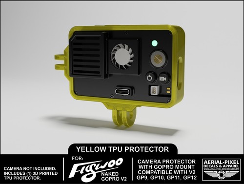 Montaje protector para cámara Flywoo Naked GoPro V2.0 se adapta a GP9 GP10 GP11 GP12 - Imagen 19 de 23