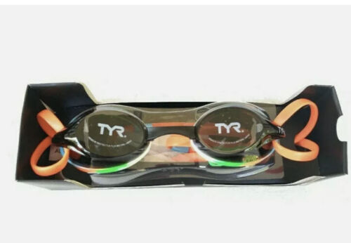 TYR VELOCITY SCHWIMMBRILLE FINA ZUGELASSEN ERWACHSENE PASSFORM NIEDRIGES PROFIL SMOKE/MULTI 304 - Bild 2 von 8