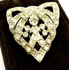 Antique Dress Clip Art Deco Diamante
