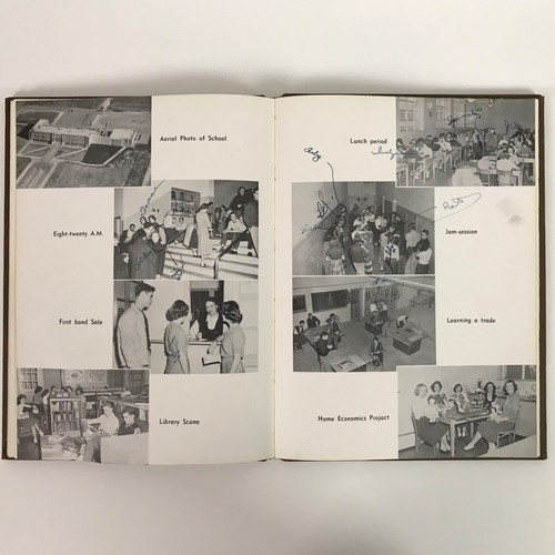 1951 Asheboro High School Yearbook NC ASH-HI-LIFE 1950s Fashions 50s - Picture 2 of 9