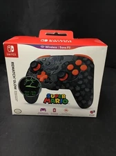 PDP REMATCH GLOW Wireless Controller Blackout Bowser for Nintendo Switch NEW