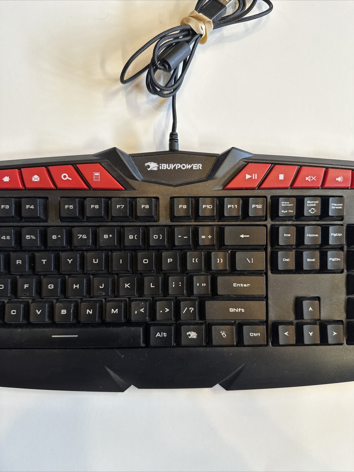 Ibuypower Keyboard Buttons iBuyPower GKB100 Black Red Gaming Keyboard