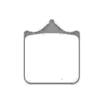 Pastilhas de freio de corrida EBC GPFAX604HHH BMW S1000R S1000RR 2010-2018 GPFAX604 - Imagem 2 de 2