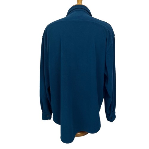 CABELA’S Men’s Casual Button Front Shirt Sz XL Regular Blue Soft Button Pockets - Picture 5 of 11