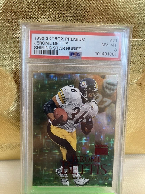 1999 Skybox Premium Jerome Bettis Shining Star Rubies 11/30