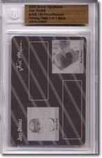 Hayden Penn * Nolan Reimold * Rookie Printing Press Plate BGS 1/1