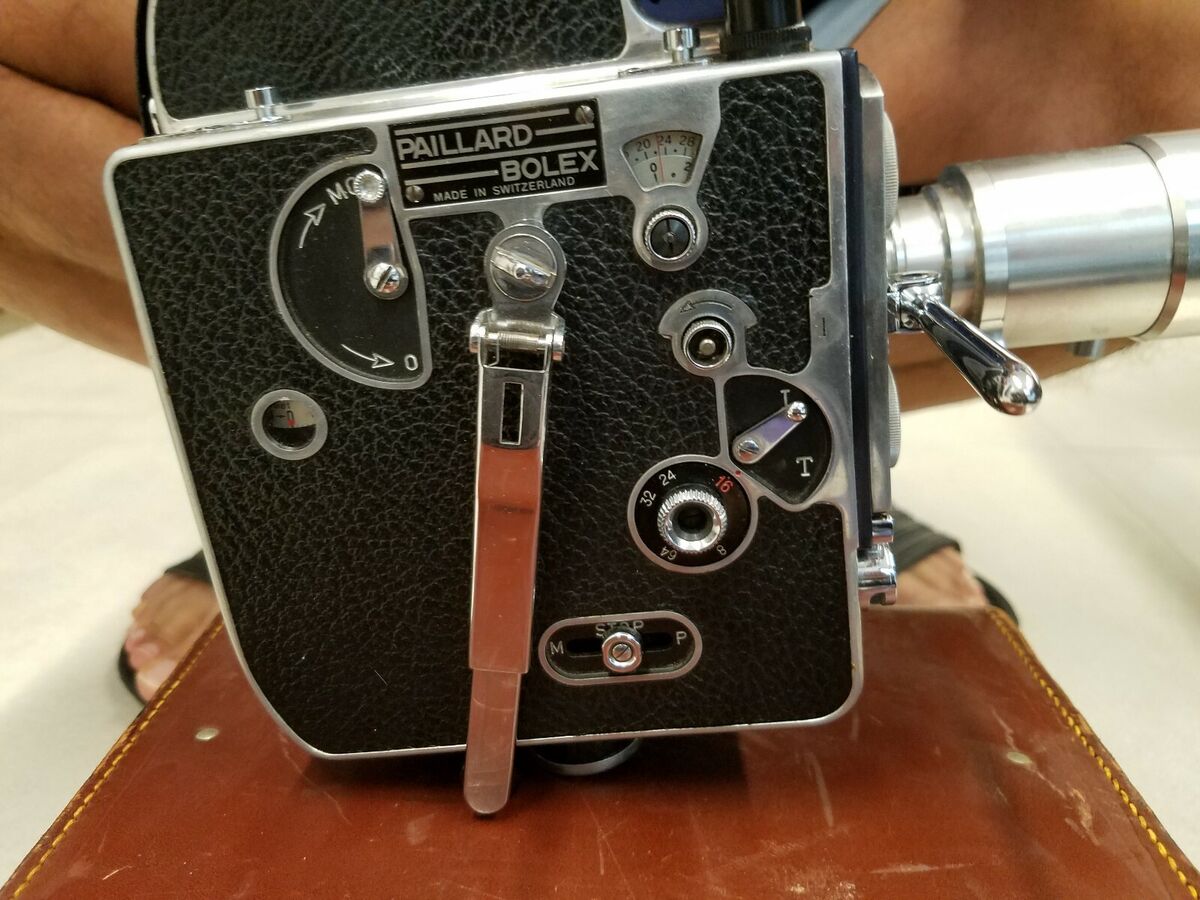 ORIGINAL CASE Bolex 8 MM Camera Paillard SOM BERTHIOT PAN ORIGINAL CASE Bolex 8 MM Camera Paillard SOM BERTHIOT PAN