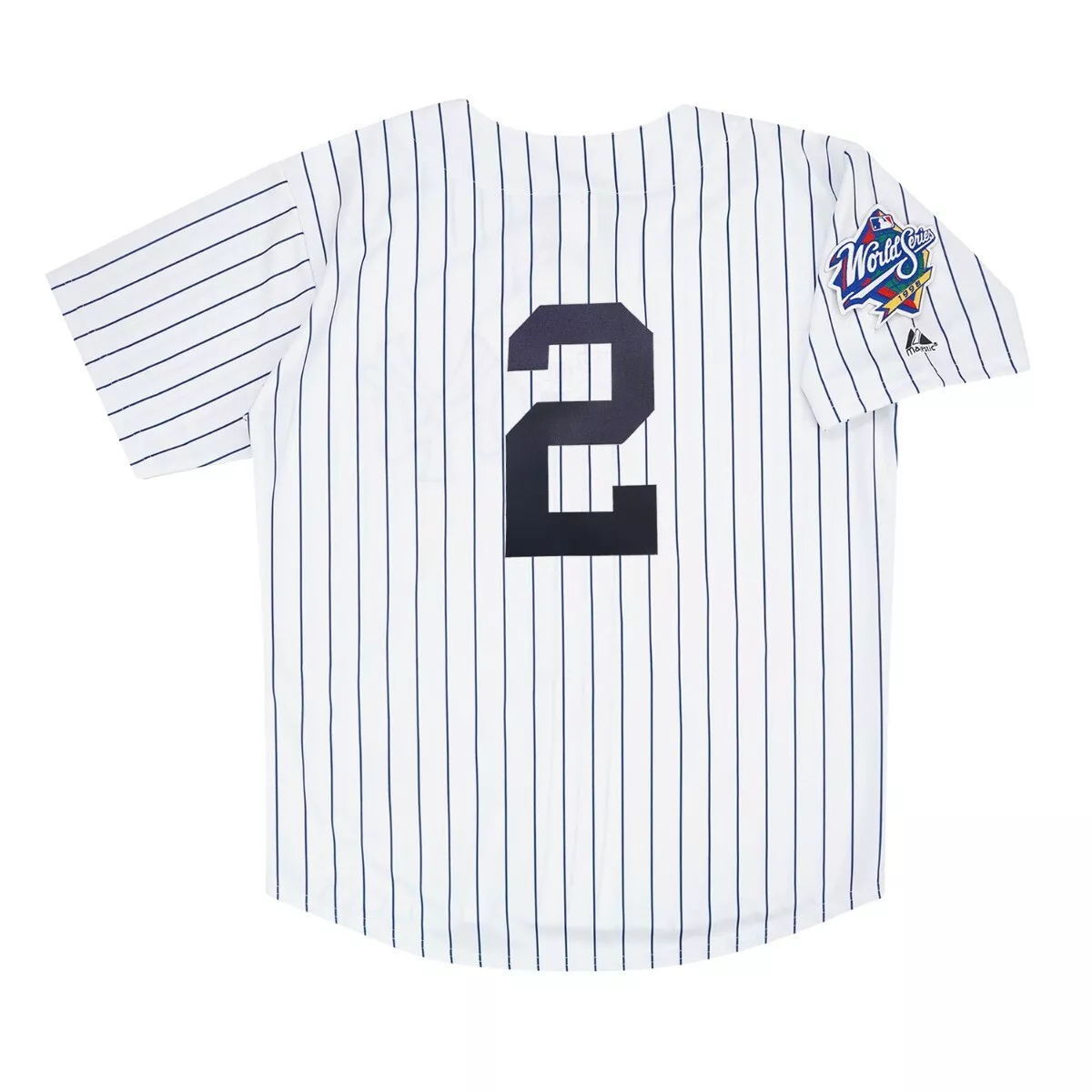 Derek Jeter 1998 New York Yankees World Series Home White Jersey Men's  (S-3XL)