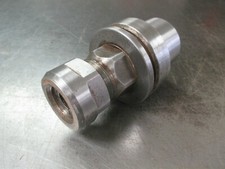 USED Schaublin HSK-E63 Collet Chuck w/ 1/2" D29 Precision Collet
