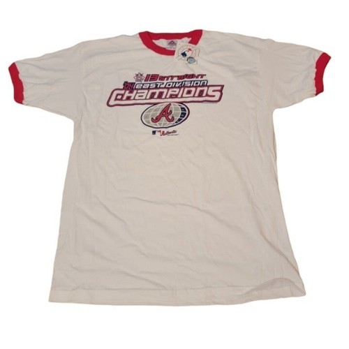 Neu Atlanta Braves 2004 NL East Division Championship T-Shirt - Herren XL