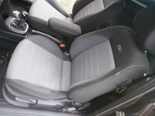 VW POLO 2017 R LINE VELOUR COMFORT CLOTH SPORT SEATS GENUINE ORIGINAL 6R 6C 34K - Picture 22 of 22