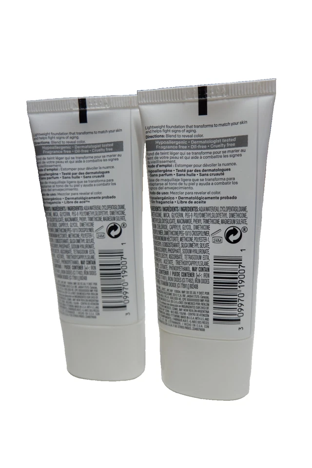 Almay Ageless Smart Shade Foundation, 700 Spice hypoallergenic 2-pack - Image 2 of 3