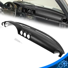 For Mercedes Benz Base 380SL 450SL 72-89 #16-350LL-BLK Overlay Dash Board Cover