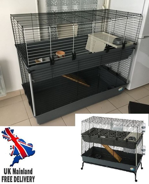 rolling rabbit cage