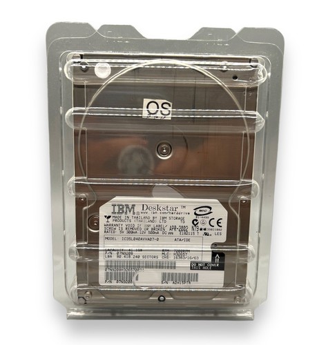 Hard Drive IBM Deskstar 07N9208 IC35L040AVVA07-0 41.1GB 7200U/Min 2MB Ata 3.5 "