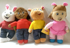 4 Kids Marc Brown Book Series- Arthur Character and Friends Plushies PBS